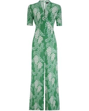 Pretty Eccentric Alana Jumpsuit - Green