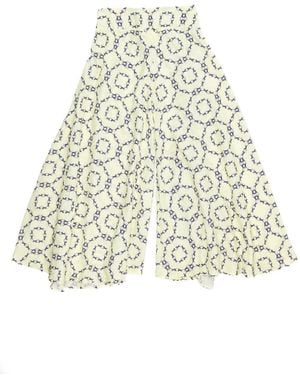 FORZA CAVALLO Neutrals Classic Horse Palazzo Pants - White