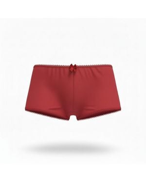 The Coolgirl Nyc Jane Boyshort - Red