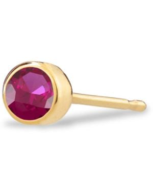 Maya Brenner Birthstone Stud - Pink