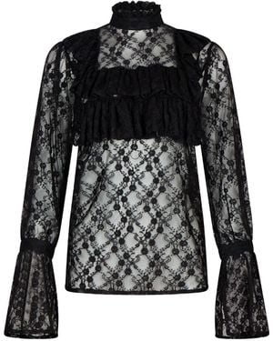 NUMBAT Evelyn Lace Blouse - Black
