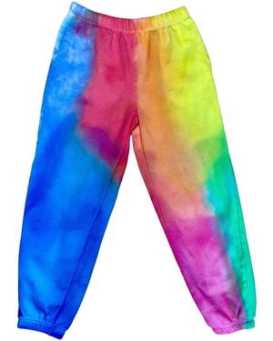 Roy G. Watercolor Dye Sweatpants - Blue