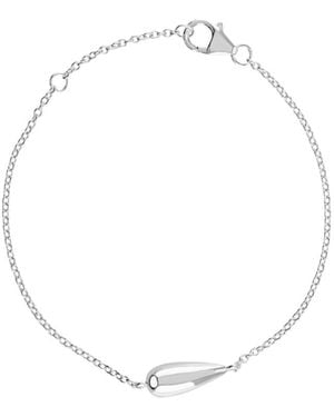Lucy Quartermaine Single Drop Bracelet - Metallic