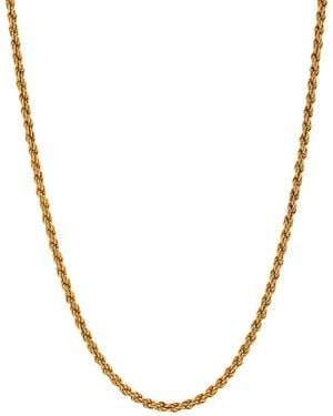 Auree Alhambra Vermeil Rope Chain - Metallic