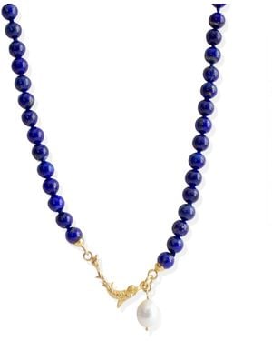 Vintouch Italy Delphis Necklace - Blue
