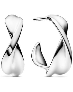 Sif Jakobs Jewellery Earrings Foglia - White