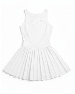 Altra Volta Open Back Tennis Dress - White