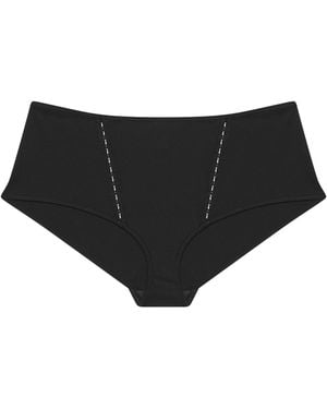 Verdant Intimates Modal Air Boyshort - Black