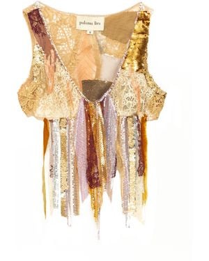 Paloma Lira Upcycled Dream Top - Metallic