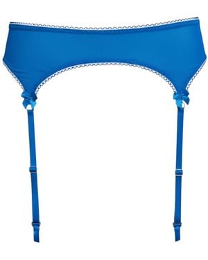 The Coolgirl Nyc Jane Garter Belt - Blue