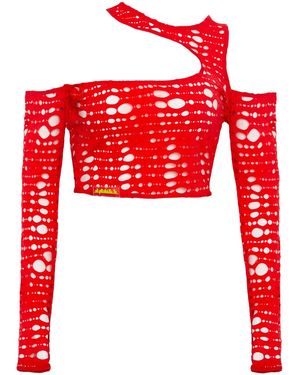Paloma Lira Heartbreak Top - Red