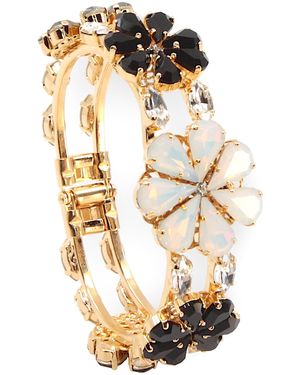 DAMAPREZIOSA Daisy Crystal Bouquet Bracelet - Metallic