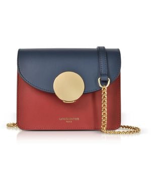 Le Parmentier New Ondina Mini Colour Block Shoulder Bag - Blue
