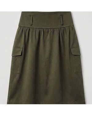 Italia A Collection The Cargo Skirt - Green