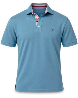 Koy Clothing Slate Polo - Blue