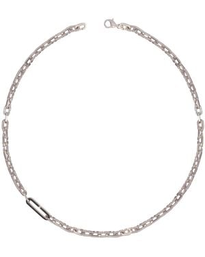 Dime Tribe Route 66 Bridge Necklace - Metallic