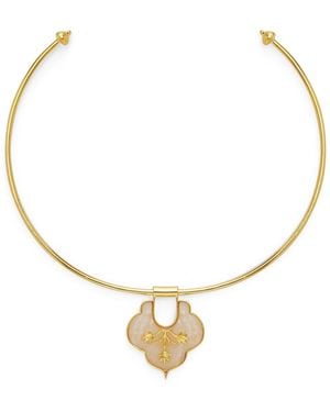 Dhwani Bansal Adjustable Mosaic Choker - Metallic