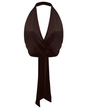 HER CIPHER Muse Top - Brown