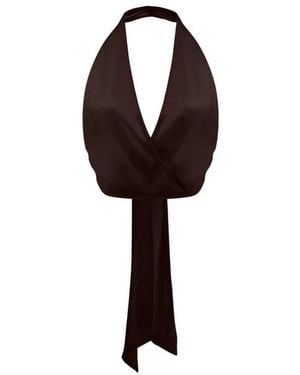 HER CIPHER Muse Top - Brown