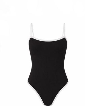 Dear Lover Amelie One Piece Swimsuit - Black