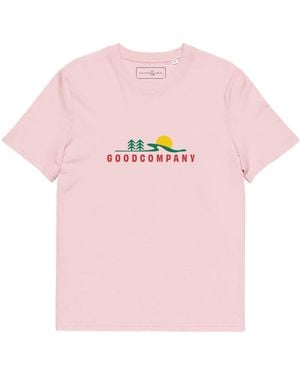 Anchor and Crew Cotton Good Company Supply Organic Cotton T-Shirt - Pink