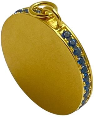 Dorota Lasak Sweet Blood Crystal Vermeil Charm - Yellow