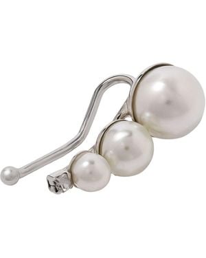 Tami&Tami Matias Pearl Ear Cuff - White