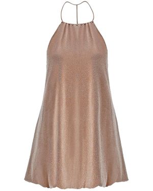 Selkie Luna Mini Dress - Brown