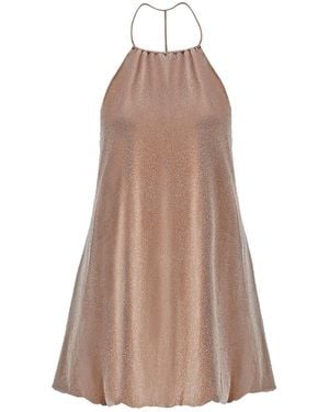 Selkie Luna Mini Dress - Brown