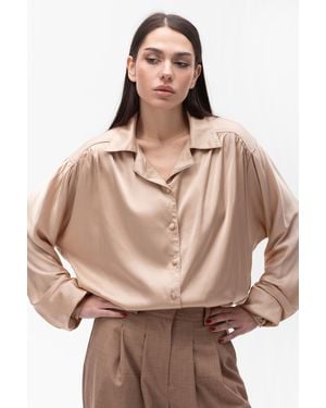 Maison Bogomil Gaucho Blouse - Natural