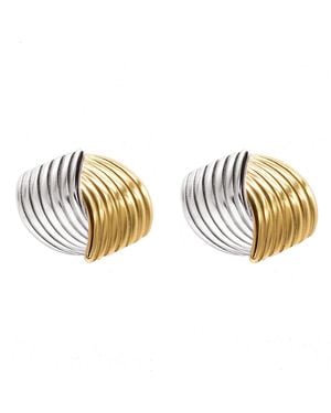 ARSN The Label Deja Vu Vintage Inspired Earring - Metallic