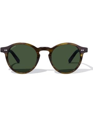 Cossimo Belize Redon Round Acetate Sunglasses - Green