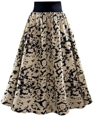 Frock Tales Neutrals Mira Midaxi Skirt - Black
