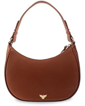 Apatchy London The Lucy Tan Leather Bag - Brown
