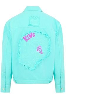 King Naked Keep Me Alive Jacket - Blue