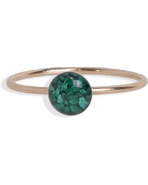 Kate Koel Tiny Ring - Green