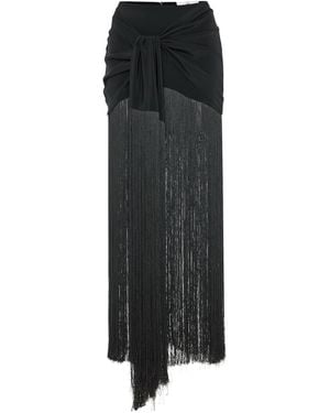 Maison sél Mini Mystique Skirt – - Black