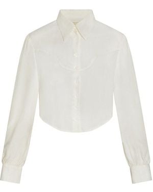 Folk Saint Neutrals Marlowe Blouse - White