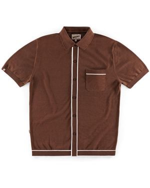 &SONS Trading Co Dean Polo - Brown