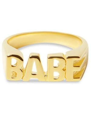Argento Vivo Babe Ring - Metallic