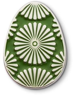 Make Heads Turn Enamel Pin Easter Egg - Green