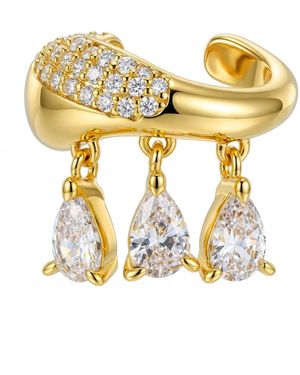 Zepplin the Label Hestia Ear Cuff - Metallic
