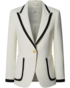 The Extreme Collection Two-Tone Blazer With Piping Laurent - Grey
