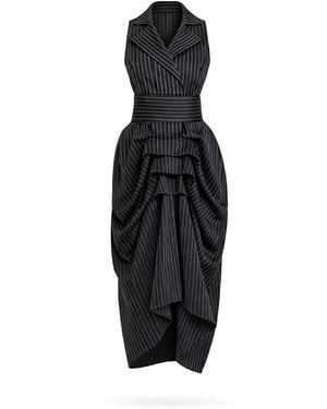 Lumina Eligma The Tuxedo Dress - Black
