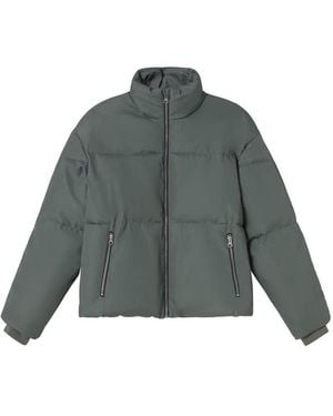 Thinking Mu Padded Gemma Jacket - Green