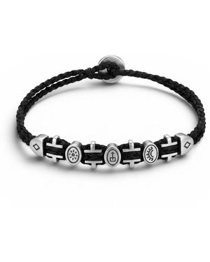 La Pluie Jewellery Hepta Bracelet - Black