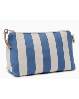 Gyllstad Nora Stripe Riviera Wash Bag L - Blue