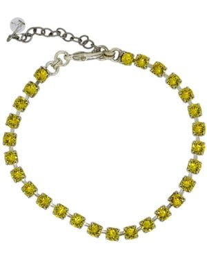 Vickisarge The Tennis Bracelet - Black