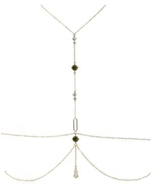 Studio Baloge Lumina T-Line Body Chain - Metallic