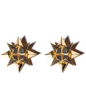 Kybele Studio Starburst Earrings - Metallic